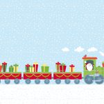 train with Santa Claus